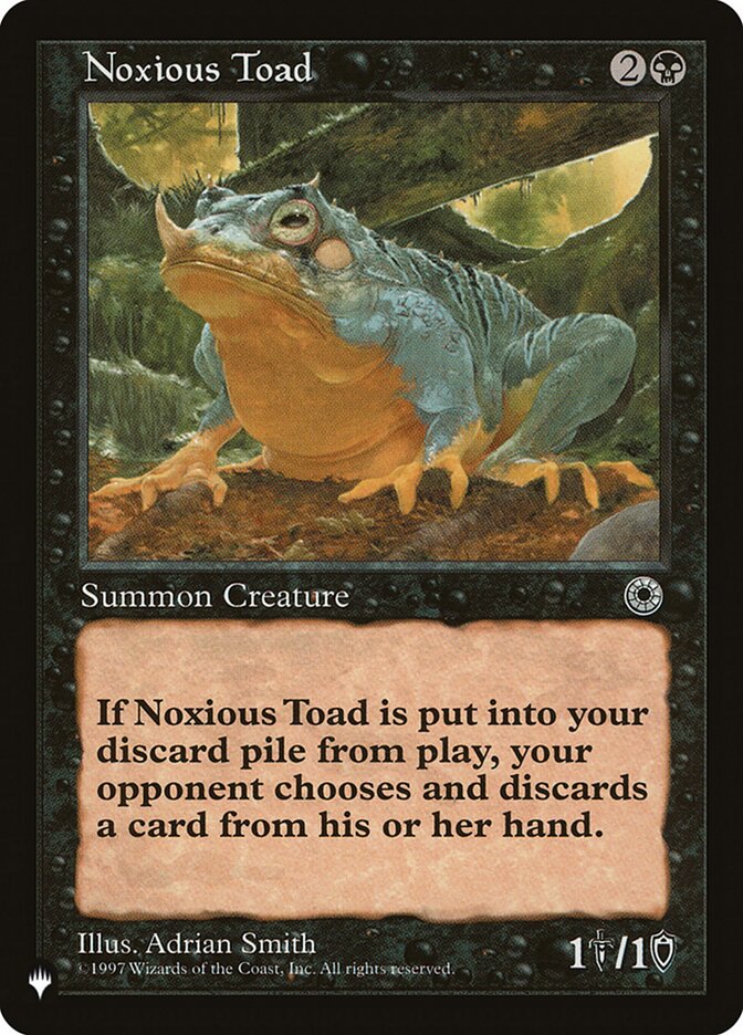 Noxious Toad [The List] | Devastation Store