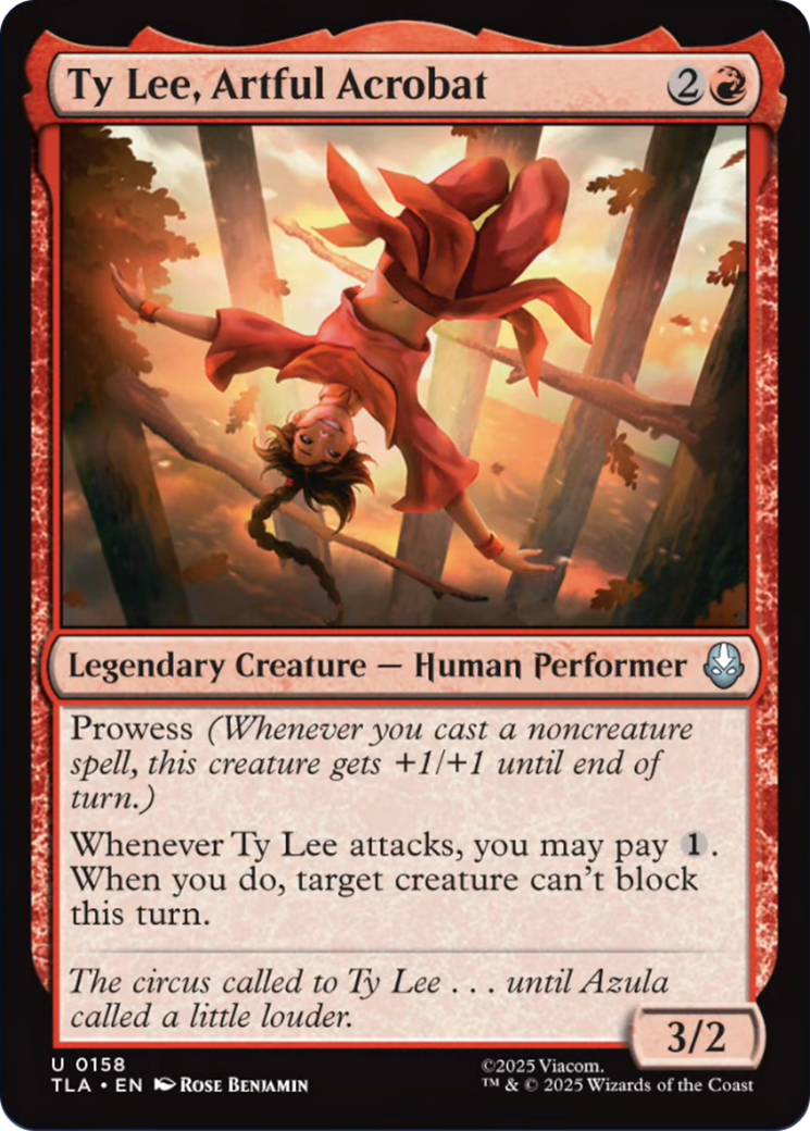 Ty Lee, Artful Acrobat [Avatar: The Last Airbender] | Devastation Store