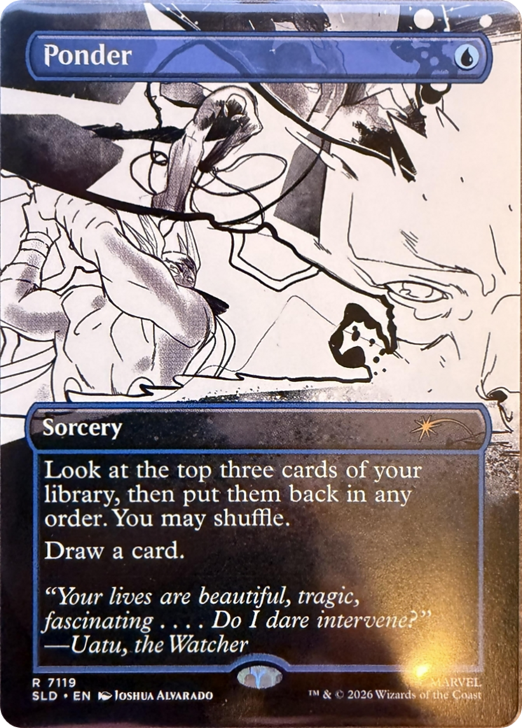 Ponder (7119) [Secret Lair Drop Series] | Devastation Store
