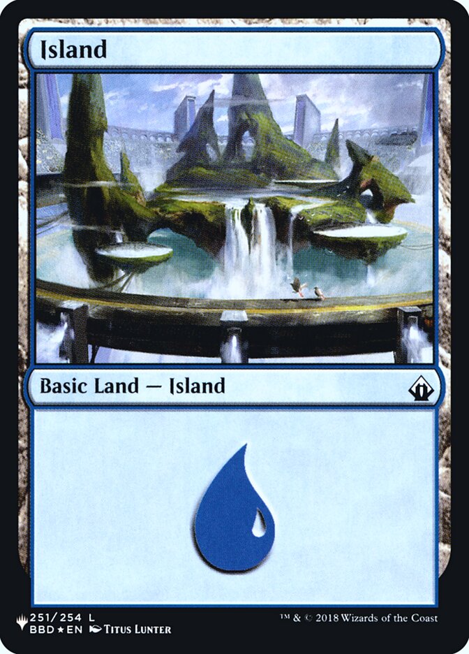 Island (Battlebound) [Secret Lair: Heads I Win, Tails You Lose] | Devastation Store