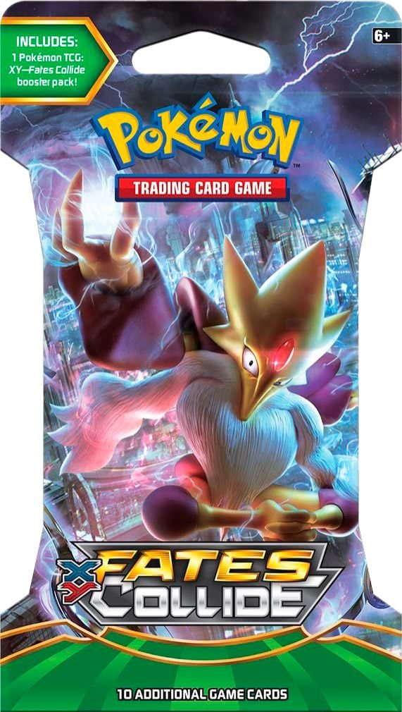 XY: Fates Collide - Sleeved Booster Pack (Mega Alakazam) | Devastation Store