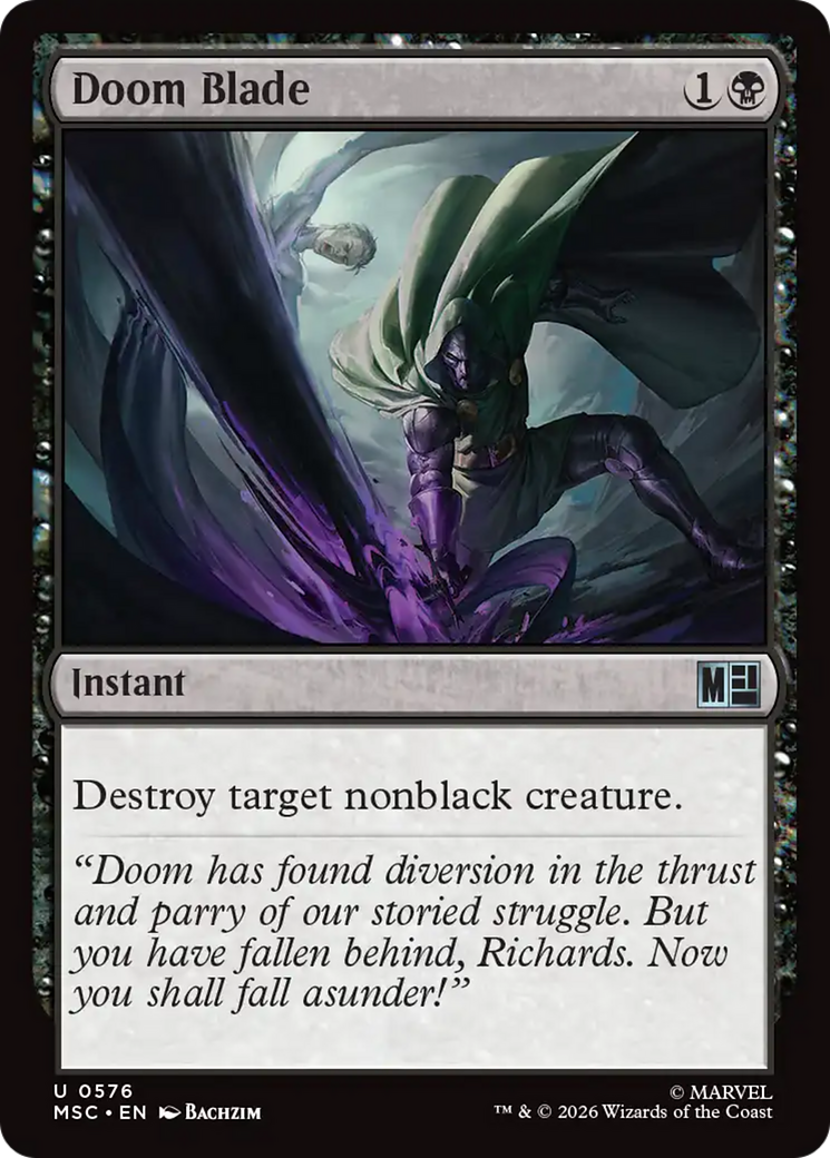 Doom Blade [Marvel Super Heroes Commander] | Devastation Store