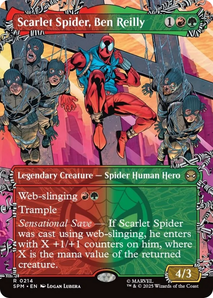 Scarlet Spider, Ben Reilly (Borderless) [Marvel's Spider-Man] | Devastation Store