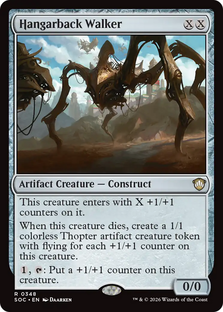 Hangarback Walker [Secrets of Strixhaven Commander] | Devastation Store