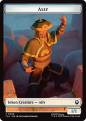 Ally (0006) // Soldier (0002) Double-Sided Token [Avatar: The Last Airbender Tokens] | Devastation Store