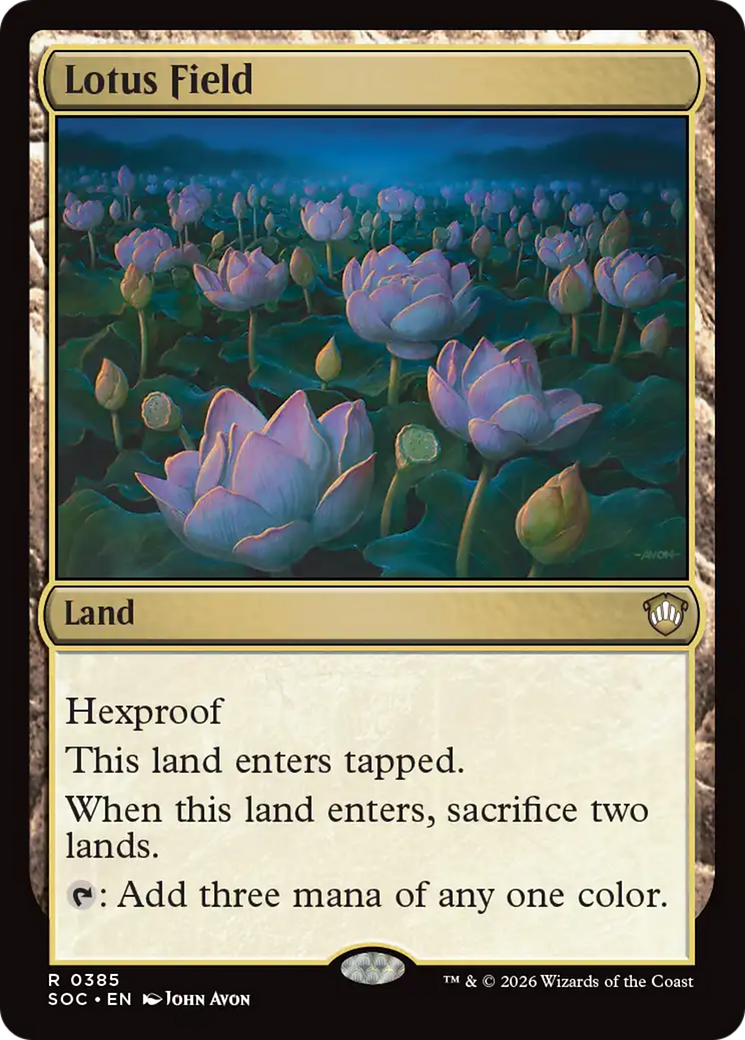 Lotus Field [Secrets of Strixhaven Commander] | Devastation Store
