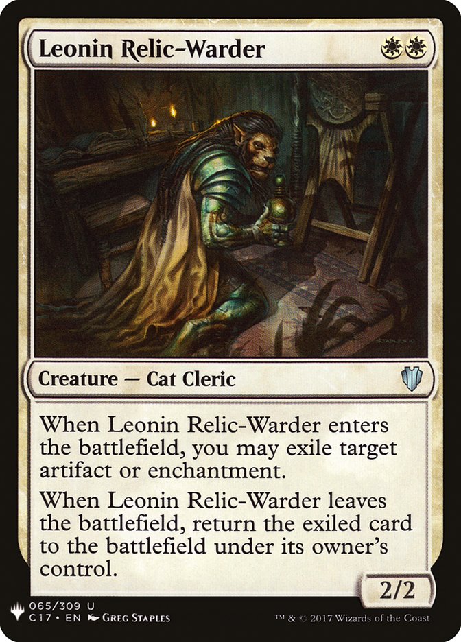 Leonin Relic-Warder [Mystery Booster] | Devastation Store