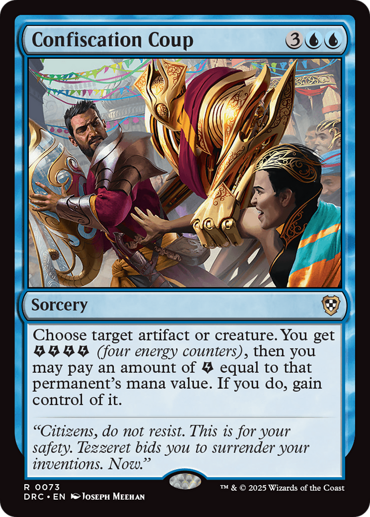 Confiscation Coup [Aetherdrift Commander] | Devastation Store
