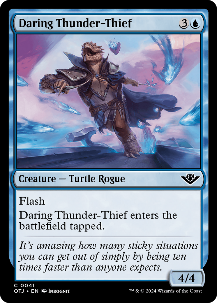 Daring Thunder-Thief [Outlaws of Thunder Junction] | Devastation Store