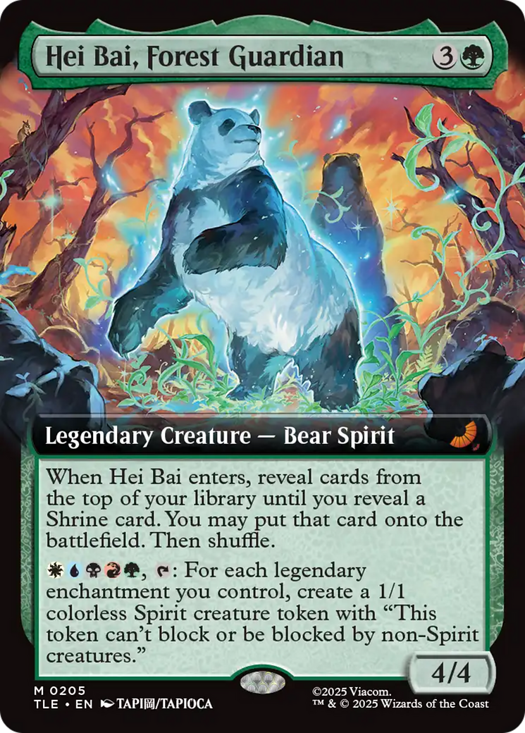 Hei Bai, Forest Guardian (Extended Art) [Avatar: The Last Airbender: Eternal-Legal] | Devastation Store