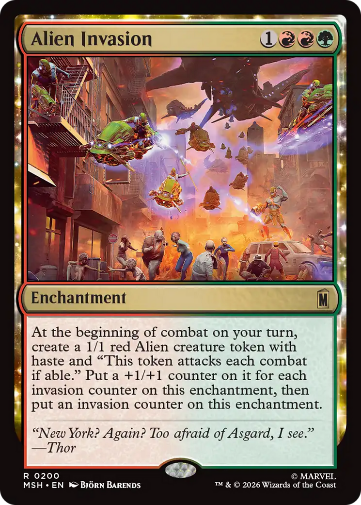 Alien Invasion [Marvel Super Heroes] | Devastation Store