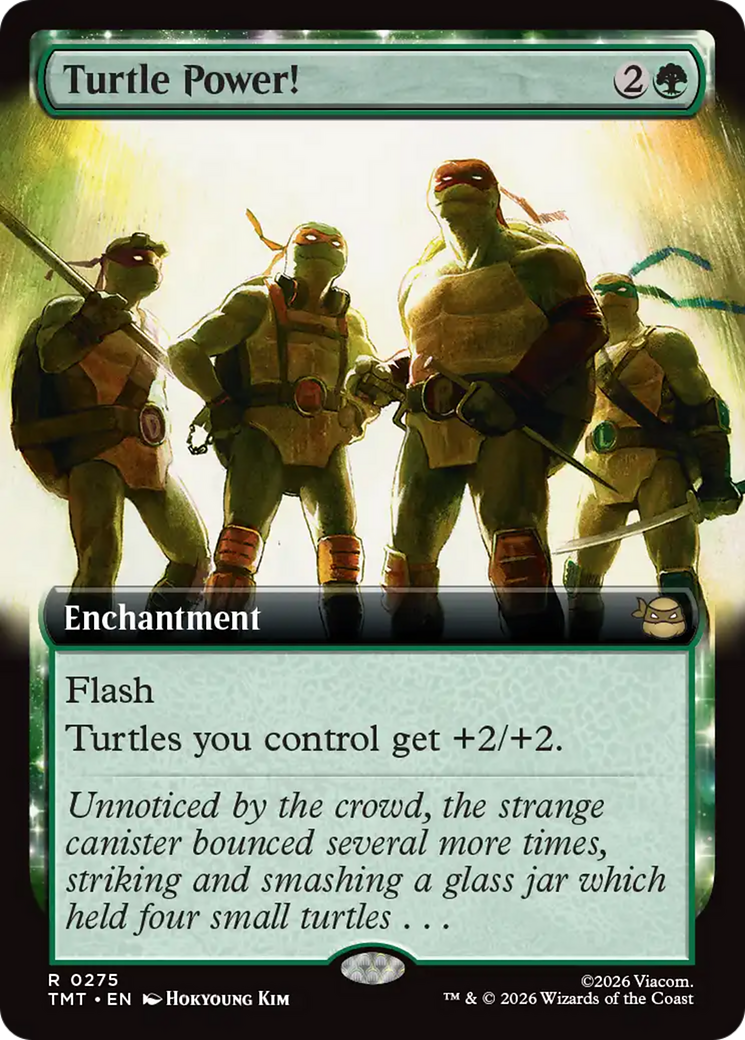 Turtle Power! (Extended Art) [Teenage Mutant Ninja Turtles] | Devastation Store