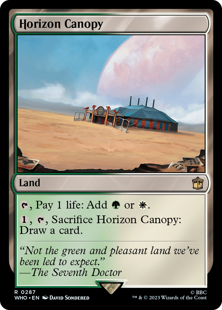 Horizon Canopy [Doctor Who] | Devastation Store