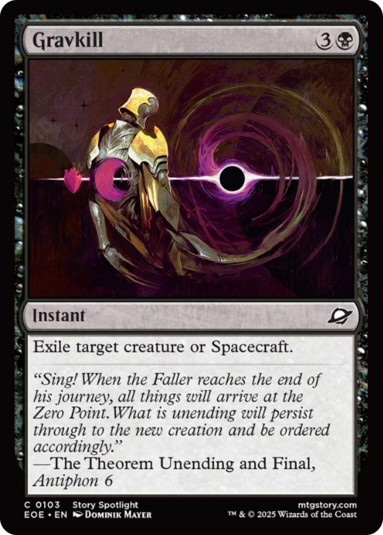 Gravkill [Edge of Eternities] | Devastation Store