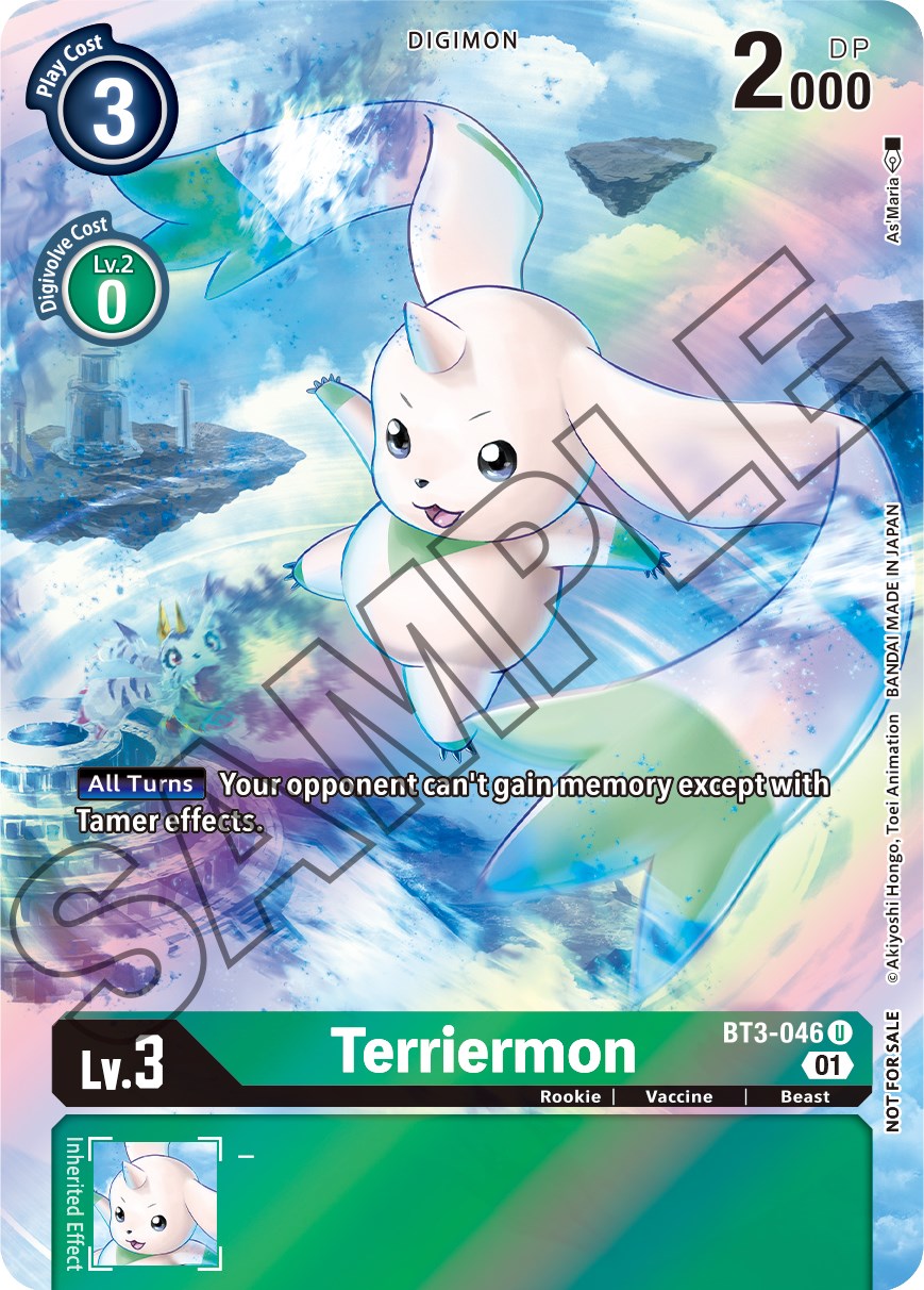 Terriermon [BT3-046] (Tamer's Card Set 1) [Release Special Booster Promos] | Devastation Store