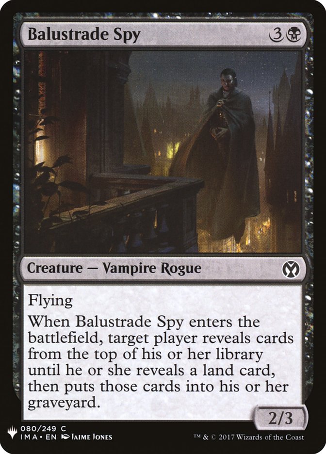 Balustrade Spy [Mystery Booster] | Devastation Store