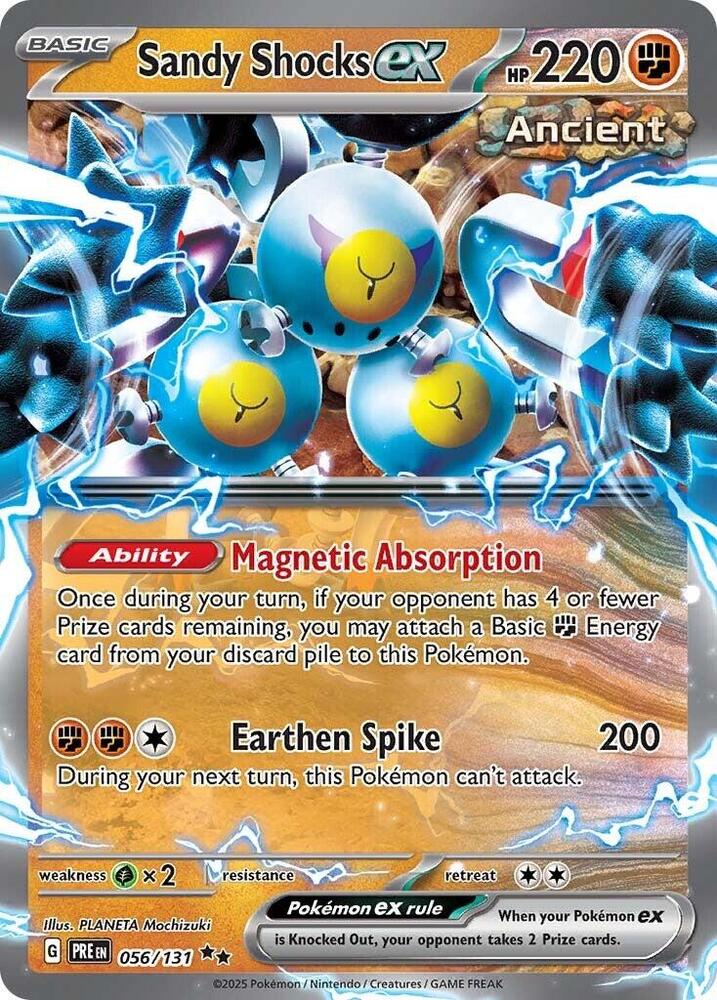 Sandy Shocks ex (056/131) [Scarlet & Violet: Prismatic Evolutions] | Devastation Store