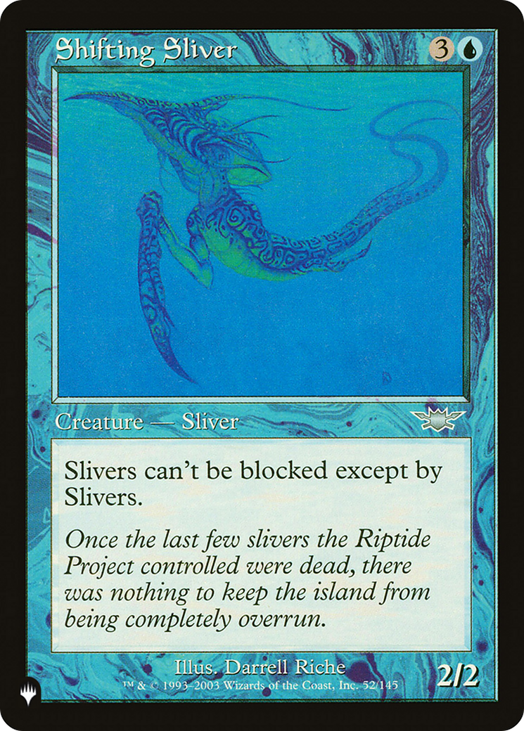 Shifting Sliver [The List Reprints] | Devastation Store