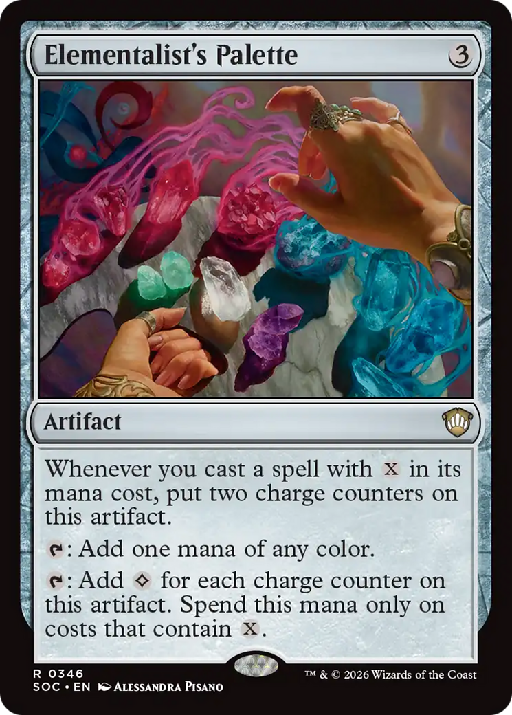 Elementalist's Palette [Secrets of Strixhaven Commander] | Devastation Store
