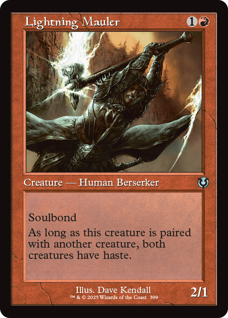 Lightning Mauler (Retro Frame) [Innistrad Remastered] | Devastation Store