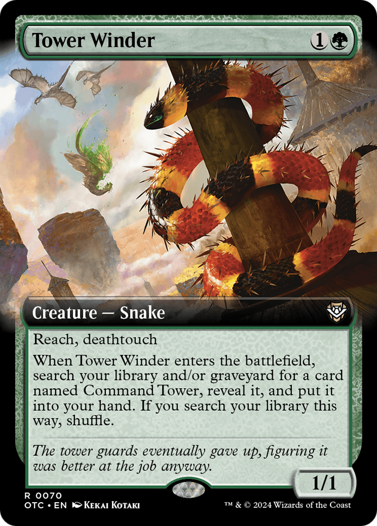 Tower Winder (Extended Art) [Outlaws of Thunder Junction Commander] | Devastation Store