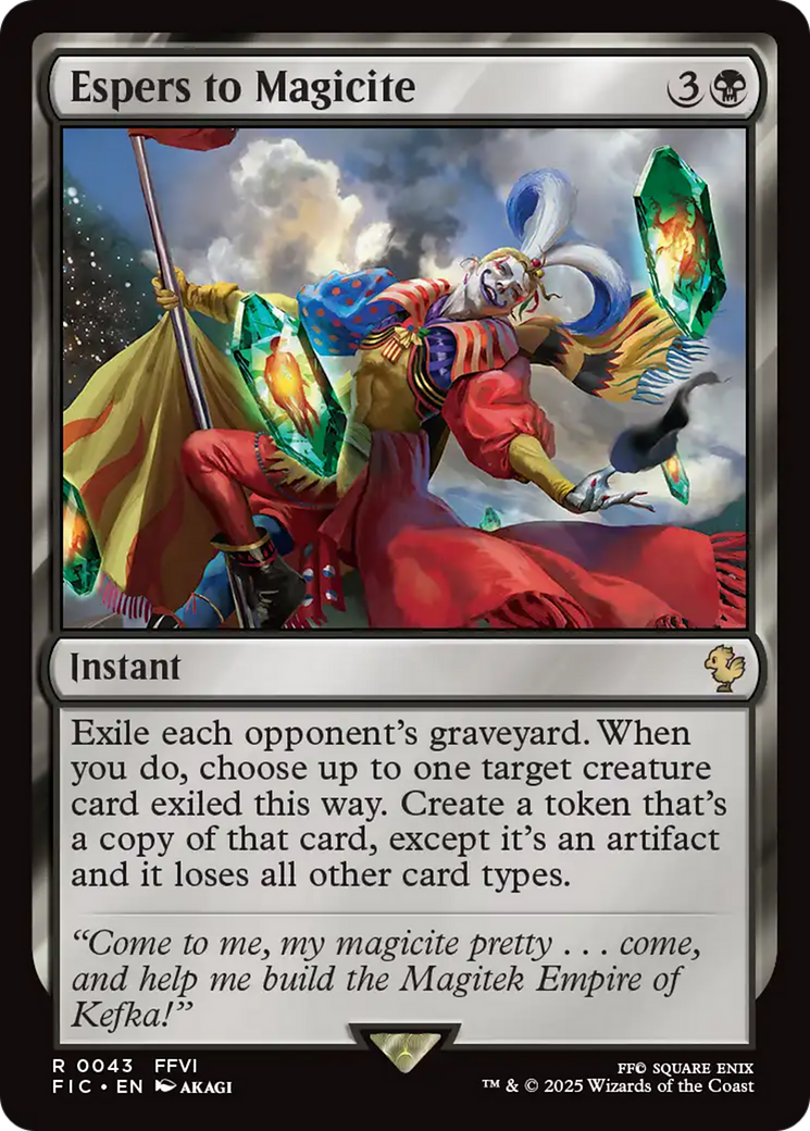 Espers to Magicite [FINAL FANTASY Commander] | Devastation Store