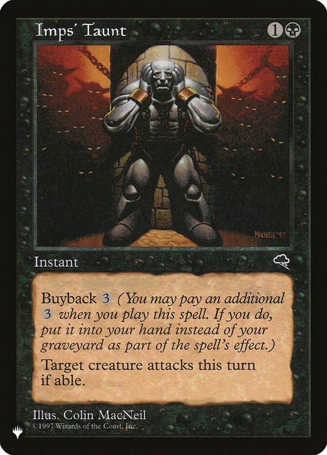 Imps' Taunt [The List] | Devastation Store