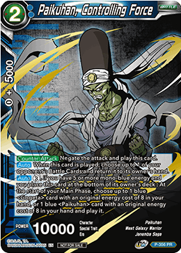 Paikuhan, Controlling Force (Gold Stamped) (P-356) [Tournament Promotion Cards] | Devastation Store