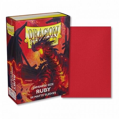 Dragon Shield Matte Sleeve - Ruby 60ct | Devastation Store