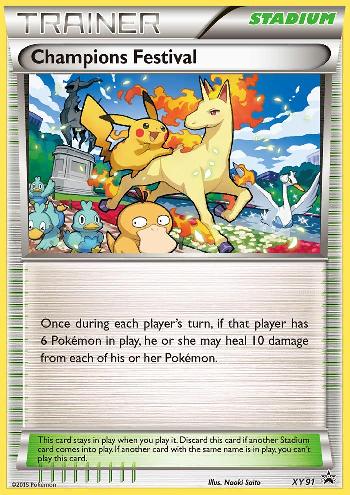 Champions Festival (XY91) (2015) [XY: Black Star Promos] | Devastation Store