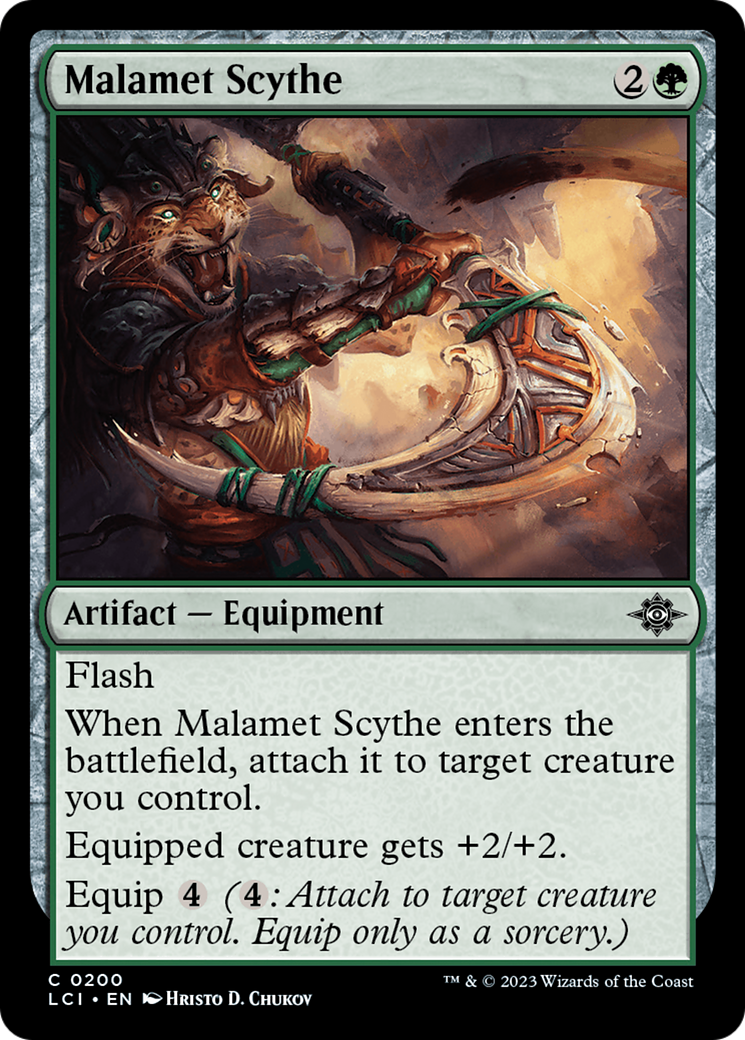 Malamet Scythe [The Lost Caverns of Ixalan] | Devastation Store