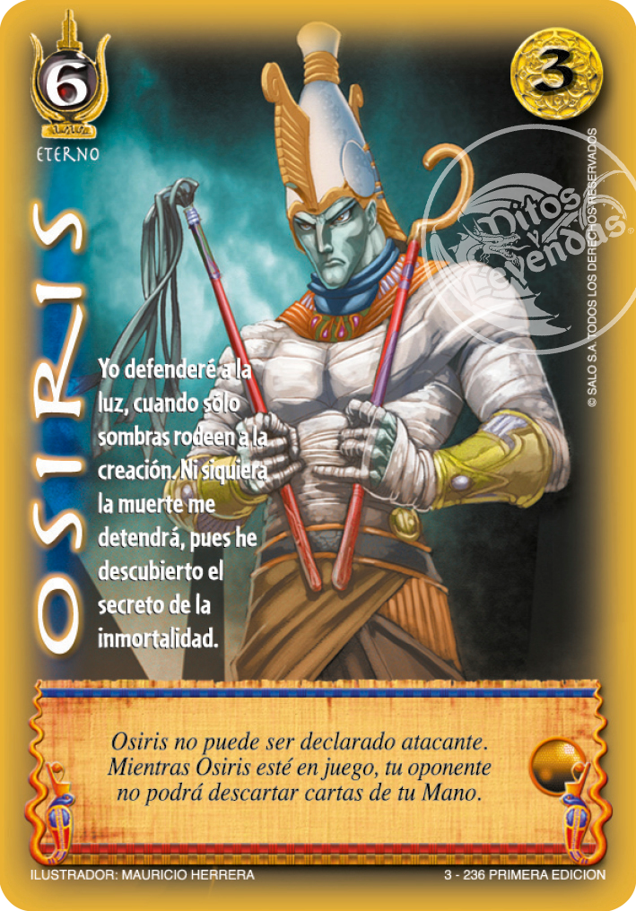 Osiris, Leyendas - Devastation Store | Devastation Store