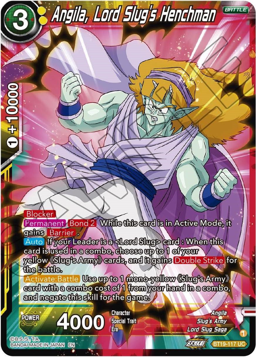Angila, Lord Slug's Henchman (BT19-117) [Fighter's Ambition] | Devastation Store