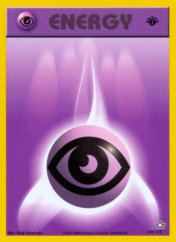Psychic Energy (110/111) [Neo Genesis 1st Edition] | Devastation Store