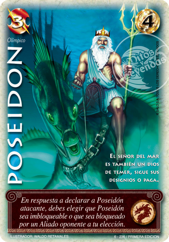 Poseidon, Leyendas - Devastation Store | Devastation Store