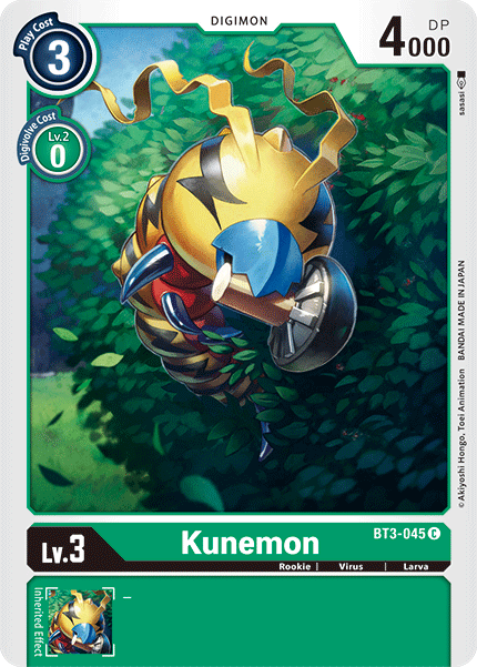 Kunemon [BT3-045] [Release Special Booster Ver.1.5] | Devastation Store