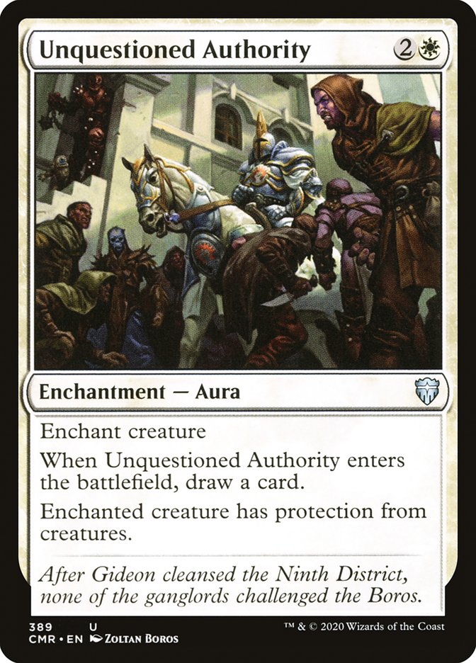 Unquestioned Authority [Commander Legends] | Devastation Store