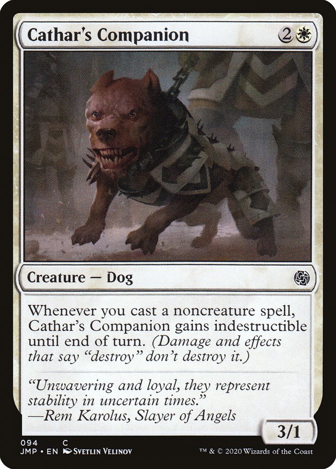 Cathar's Companion [Jumpstart] | Devastation Store