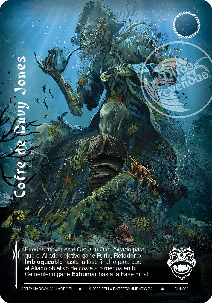 Cofre de Davy Jones - Devastation Store | Devastation Store