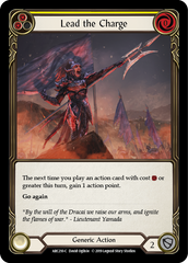 Lead the Charge (Yellow) [ARC210-C] 1st Edition Normal - Devastation Store | Devastation Store