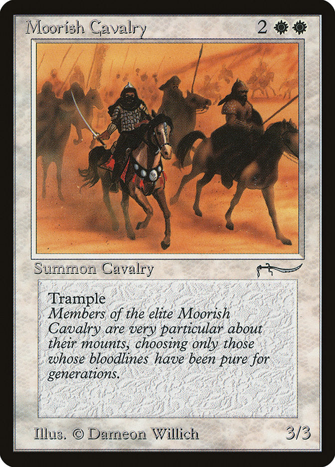 Moorish Cavalry (Light Mana Cost) [Arabian Nights] - Devastation Store | Devastation Store