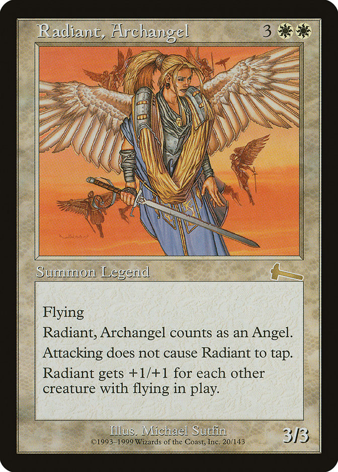 Radiant, Archangel [Urza's Legacy] | Devastation Store