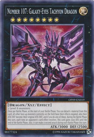 Number 107: Galaxy-Eyes Tachyon Dragon [OP09-EN019] Common | Devastation Store