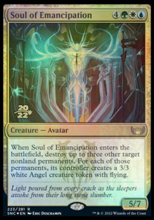 Soul of Emancipation [Streets of New Capenna Prerelease Promos] | Devastation Store