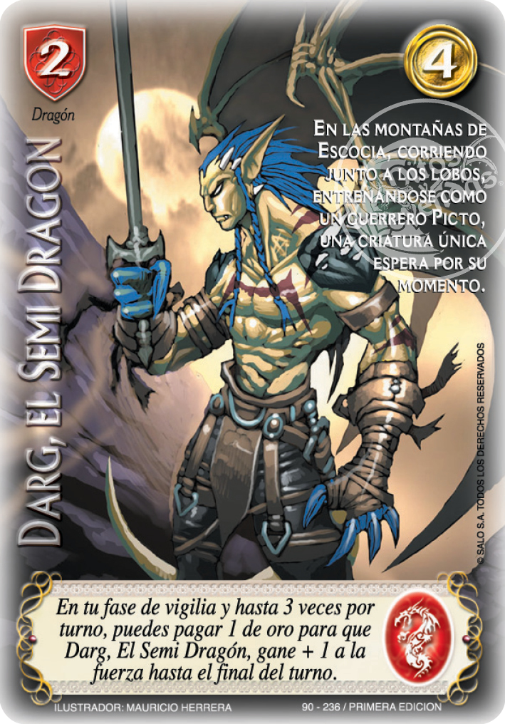 Darg, el Semi Dragón, Leyendas - Devastation Store | Devastation Store