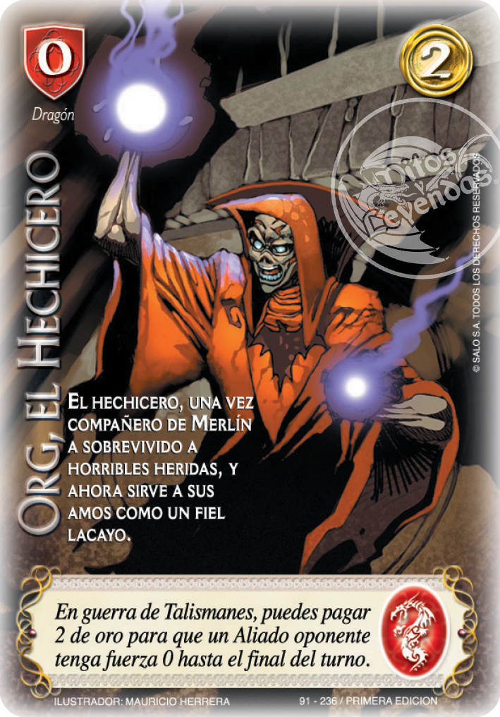 Org, el Hechicero, Leyendas - Devastation Store | Devastation Store