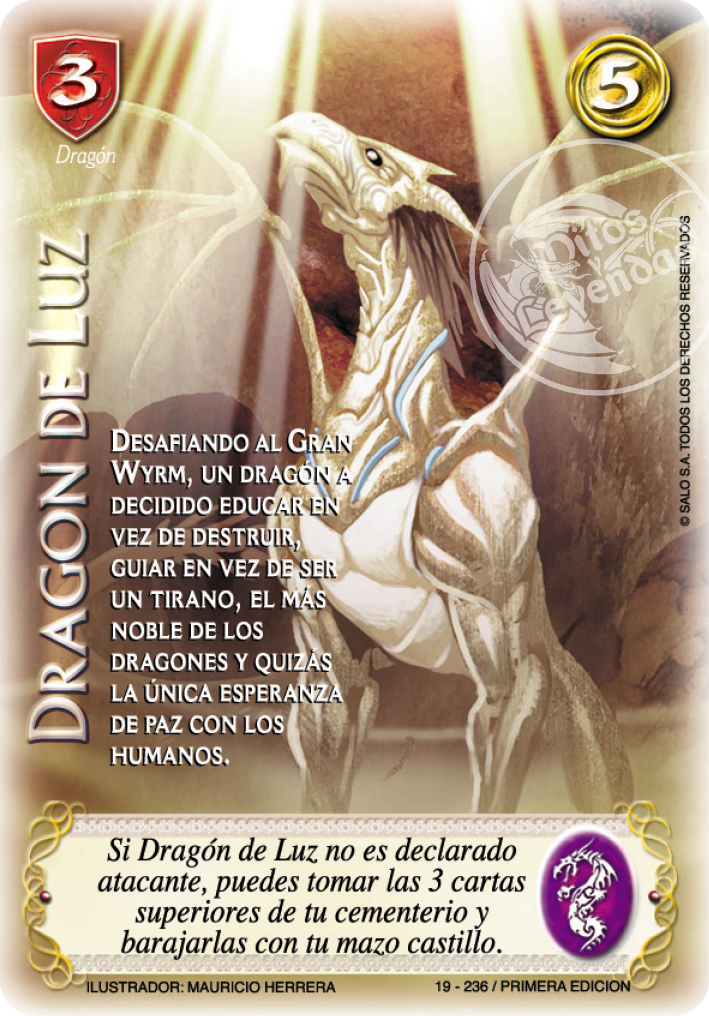 Dragón de Luz, Leyendas - Devastation Store | Devastation Store
