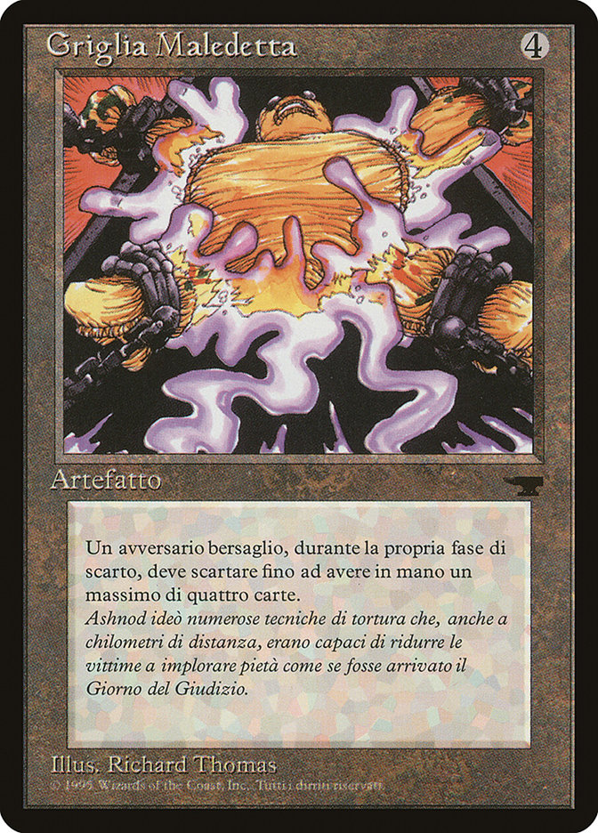 Cursed Rack (Italian) - "Griglia Maledetta" [Rinascimento] | Devastation Store