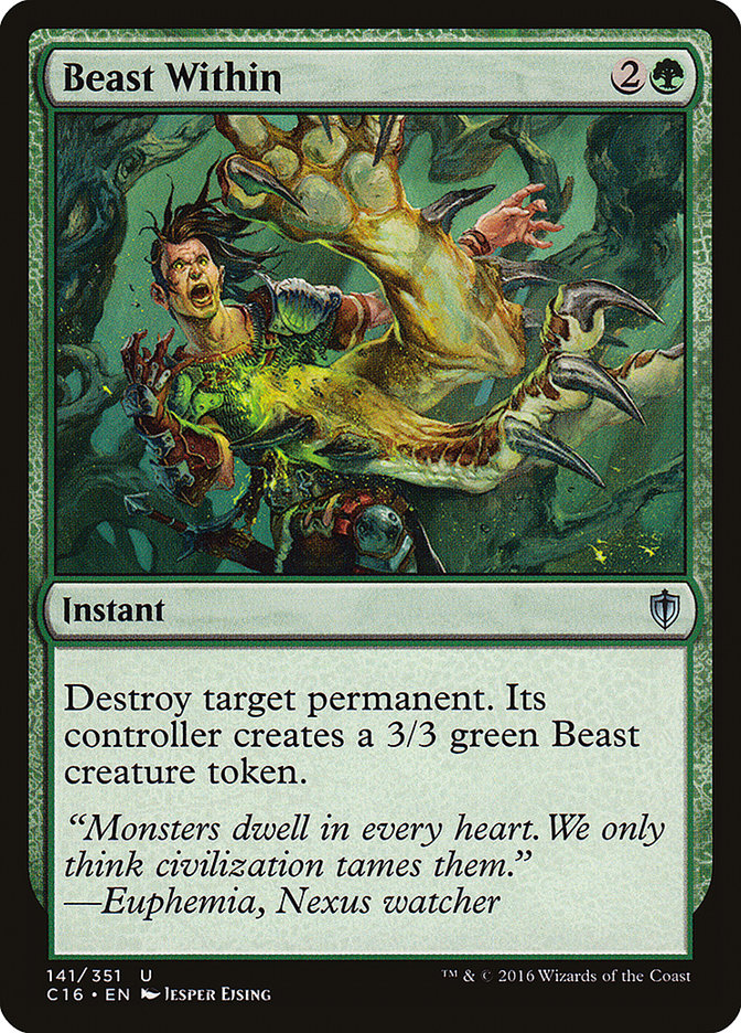 Beast Within [Commander 2016] | Devastation Store