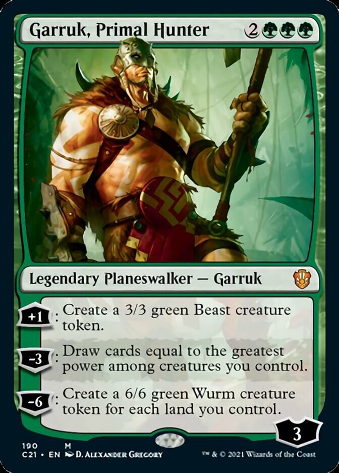 Garruk, Primal Hunter [Commander 2021] | Devastation Store